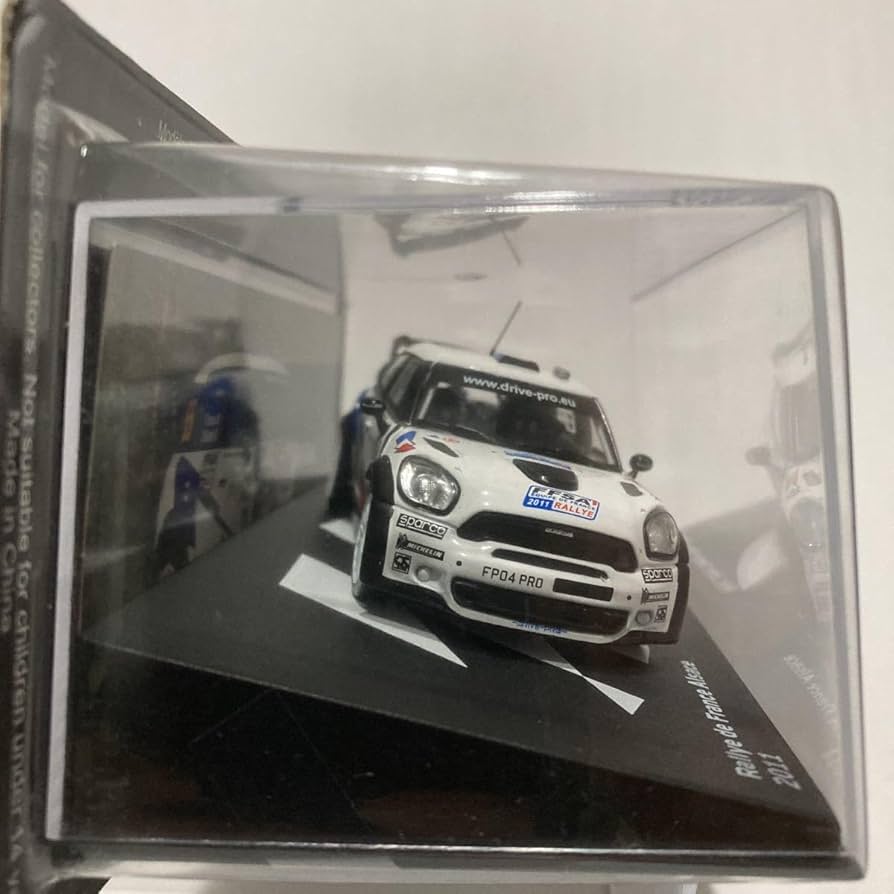 Mini John Cooper Works WRC ミニカー 1/43　4種 Amazon | BMC MINI ミニ ジョン クーパー ワークス ミニカー WRC
