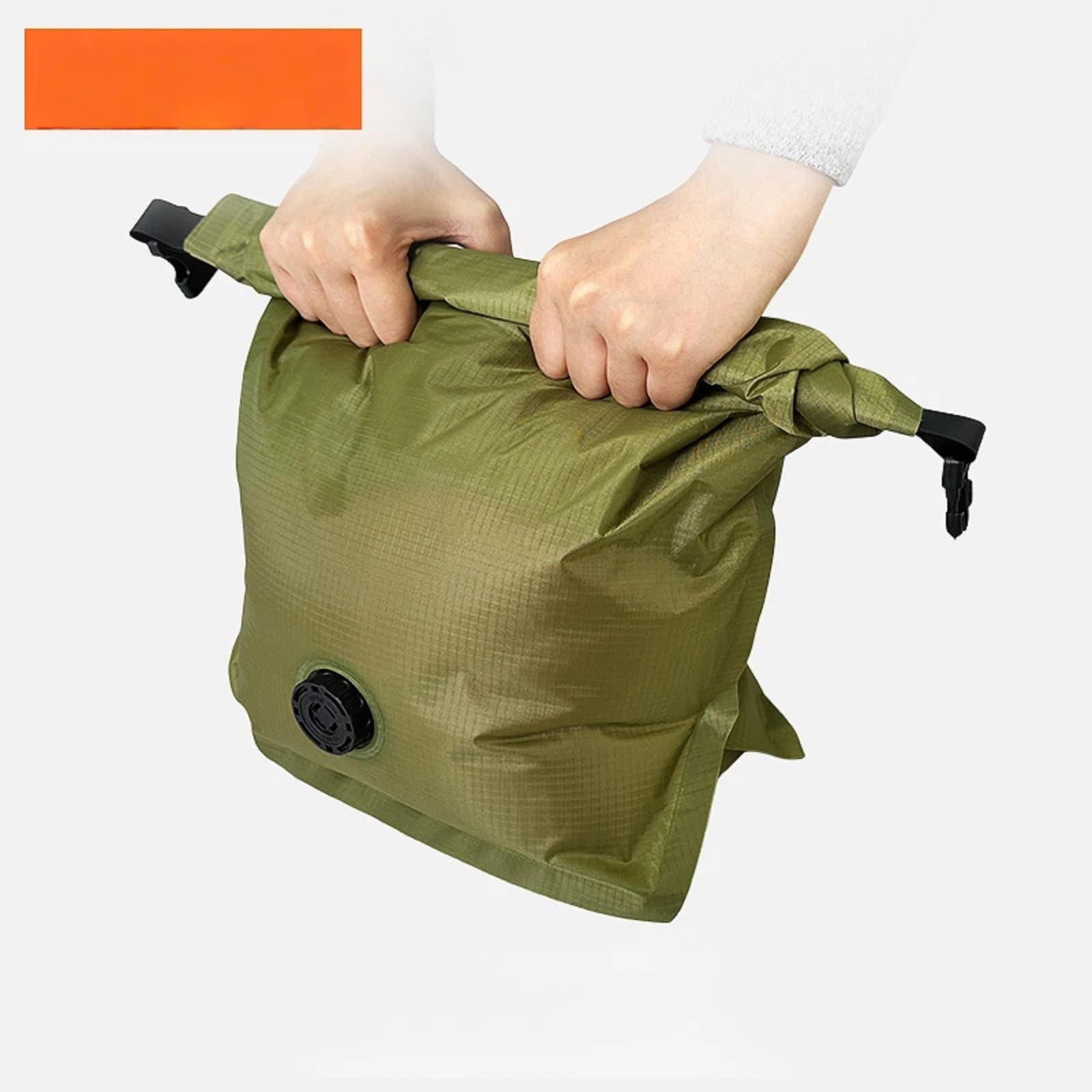 Bolsa Compresión Enrollable Con Hebilla Gran Capacidad Portátil(,green)