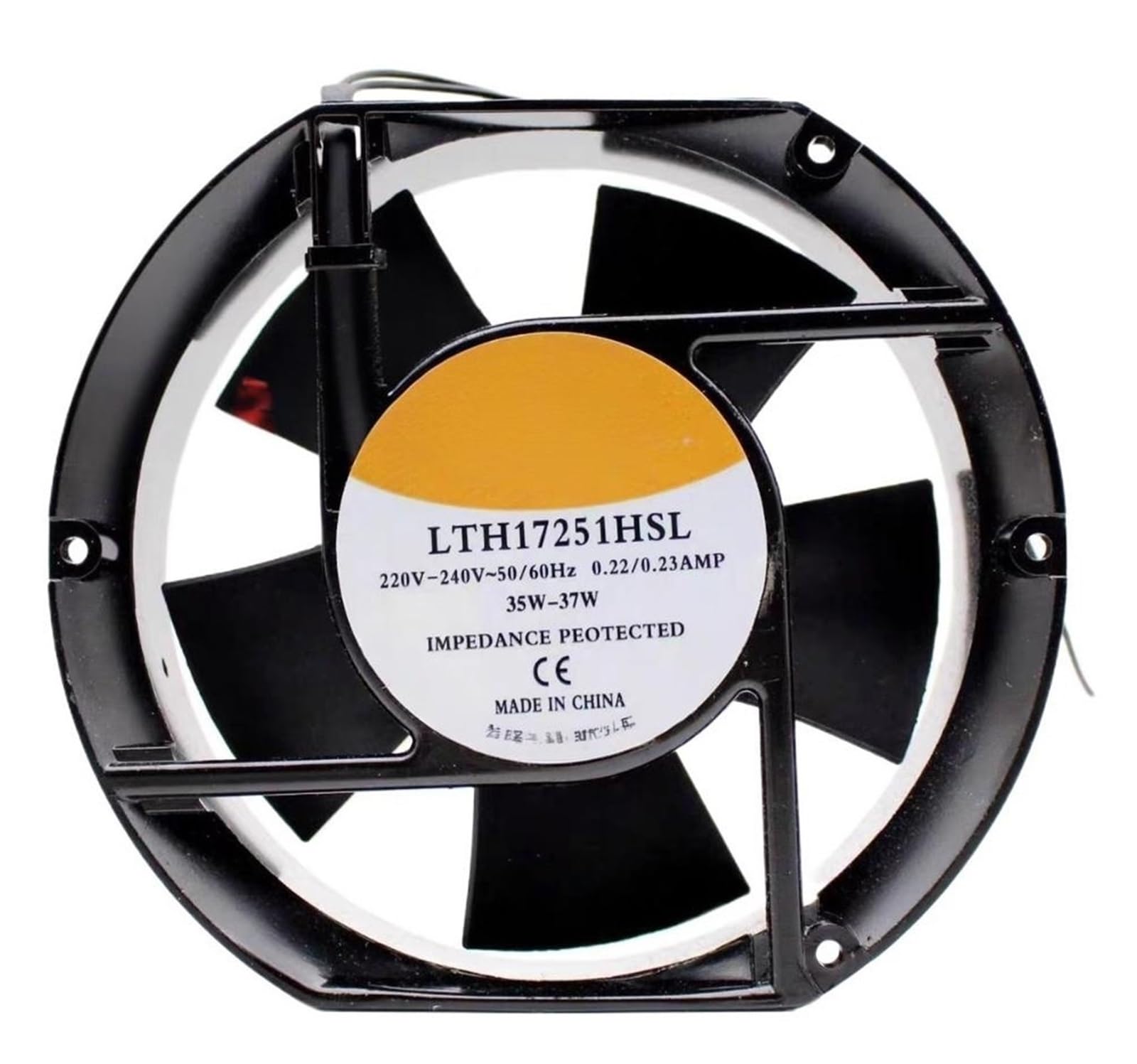 CXDFRSER Fan LTH17251HSL AC 220V 0.22/0.23A 35/37W 17CM 17251 2 Wire