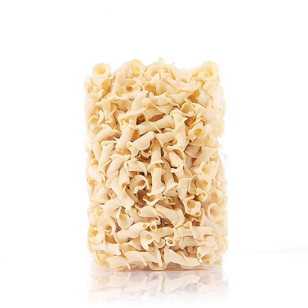 Caravella Fine Food - Pack x 6(3 kg) - Pâtes italiennes Riccioli 500 gr - Collection exclusive Venise - Pâtes artisanales 100% italiennes tréfilées au bronze - Qualité premium (500 g x 6 (3 kg))