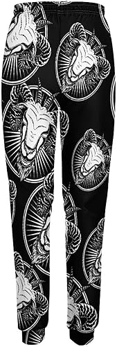 Miniatura 6 de Baphomet Head Womens Sweatpants High Waisted Jogger Pants Trousers with Pockets