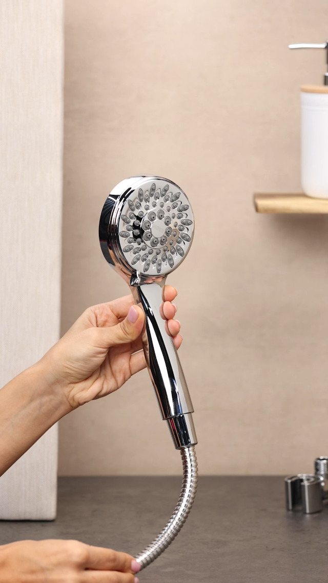 Moen 20091 Ignite Handheld Showerhead – 5 Functions, Chrome Finish Ignite Handheld Shower Head Chrome