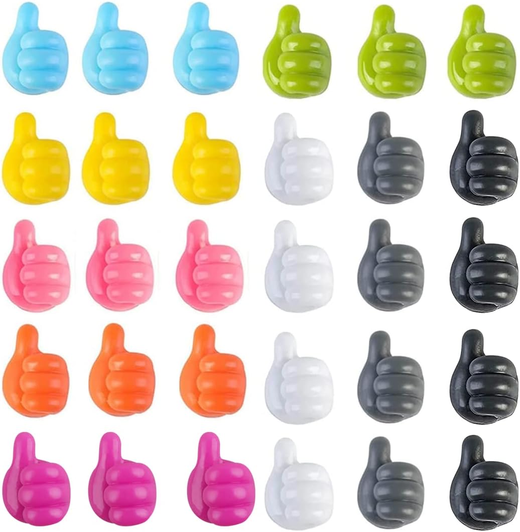 Organizer Cavi Per Scrivania 3 Pezzi LAC FUTURE - Clip Adesive Per Gestire Cavi PC E Mouse - Foto 9