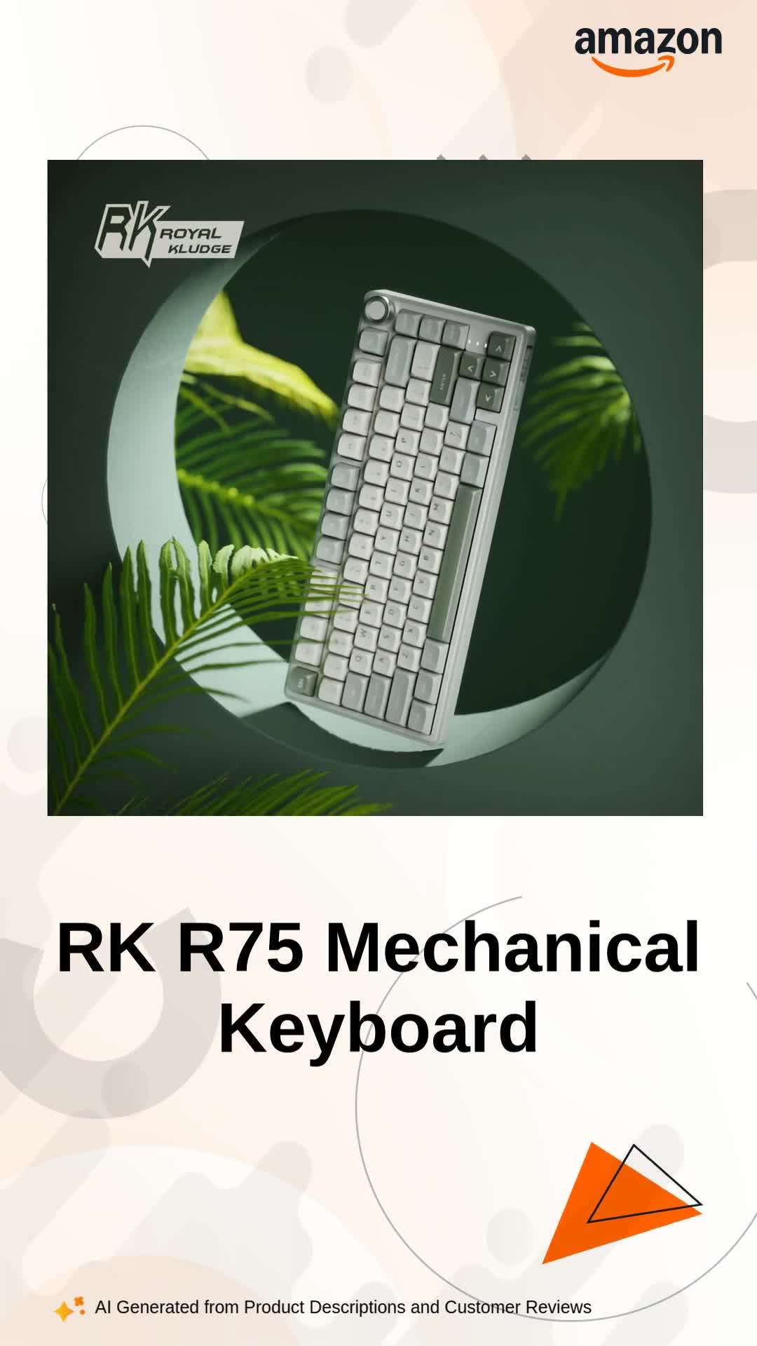 Amazon.in: Buy RK ROYAL KLUDGE R75 Mechanical Keyboard Wired with