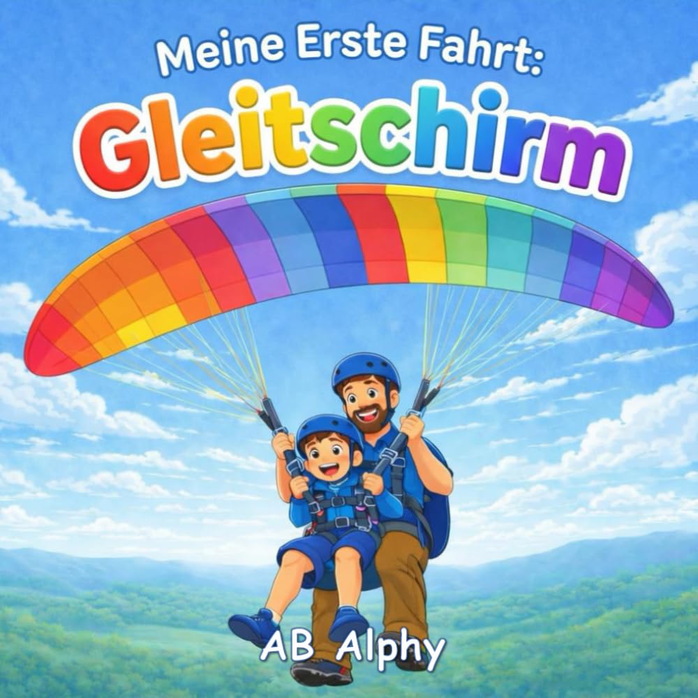 Meine Erste Fahrt: Gleitschirm: Eine sanfte Geschichte über Mut, Sicherheit und das erste Fliegen