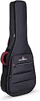 Vista 12 de Crossrock Estuche para guitarra con acolchado de 10 mm para guitarras eléctricas de 16" Archtop/cuerpo hueco/Jazz - Bolsa ligera para conciertos