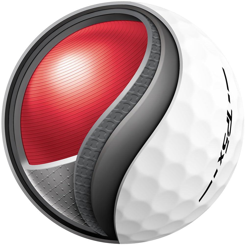 Amazon.co.jp: TaylorMade メンズ TP5x ゴルフボール - ホワイト