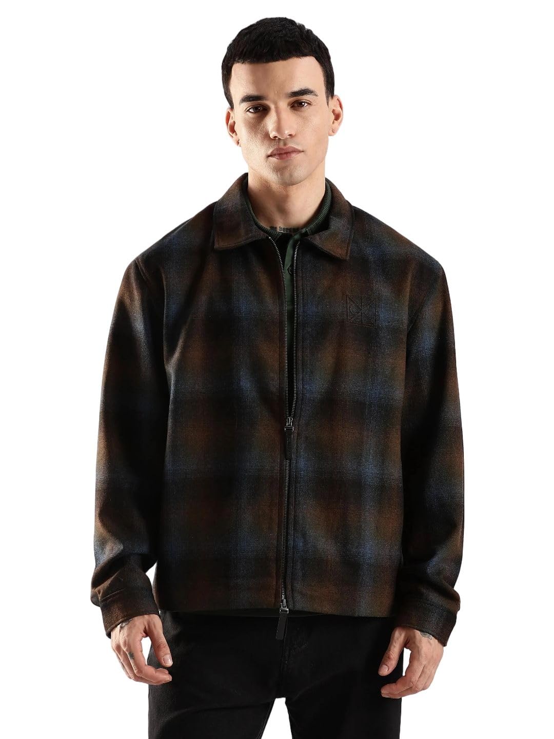 calvin klein jeans Solid Regular Fit Wool Jacket-picture-29