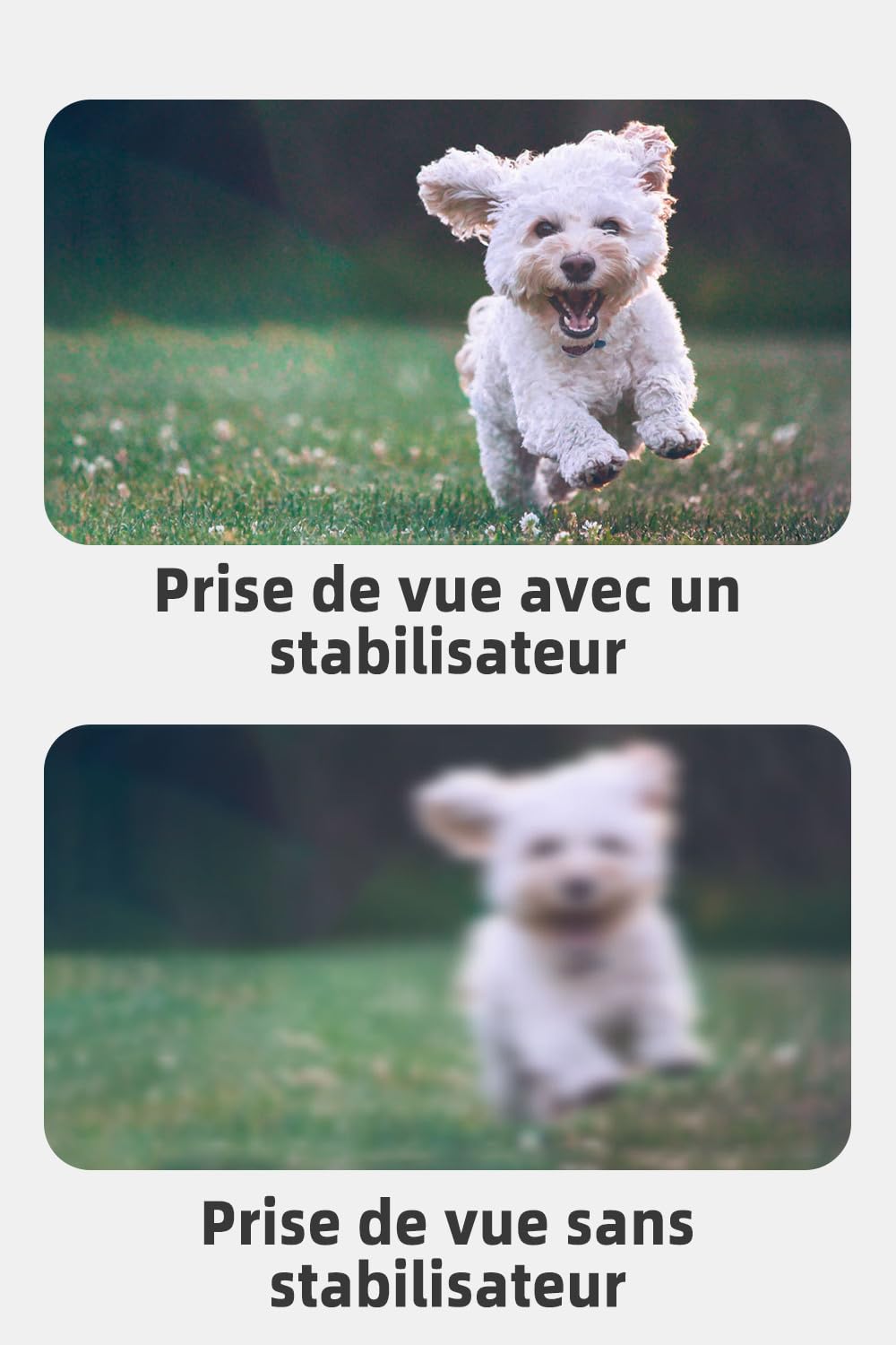 Stabilisateur Smartphone,avec lumière de Remplissage et télécommande, Portable et Pliable, Perche à Selfie à Cardan Portable pour Vidéo Vlog, Compatible avec Android/iOS