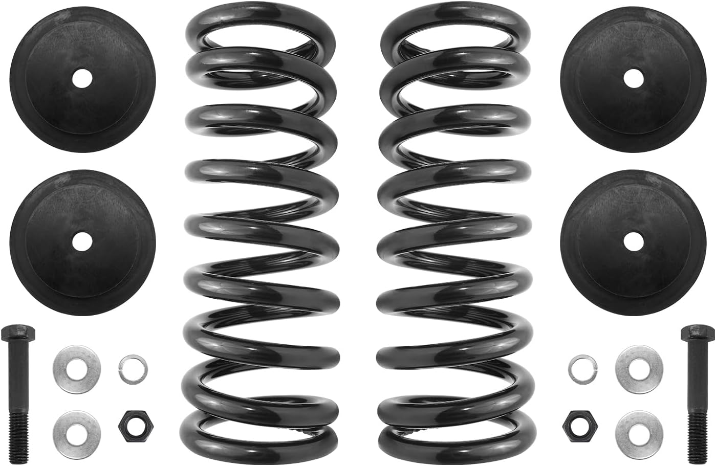 SUNCORE - Rear Air Ride Suspension to Coil Springs Conversion Kit Replacement for 2003-2005 Land Rover Range Rover