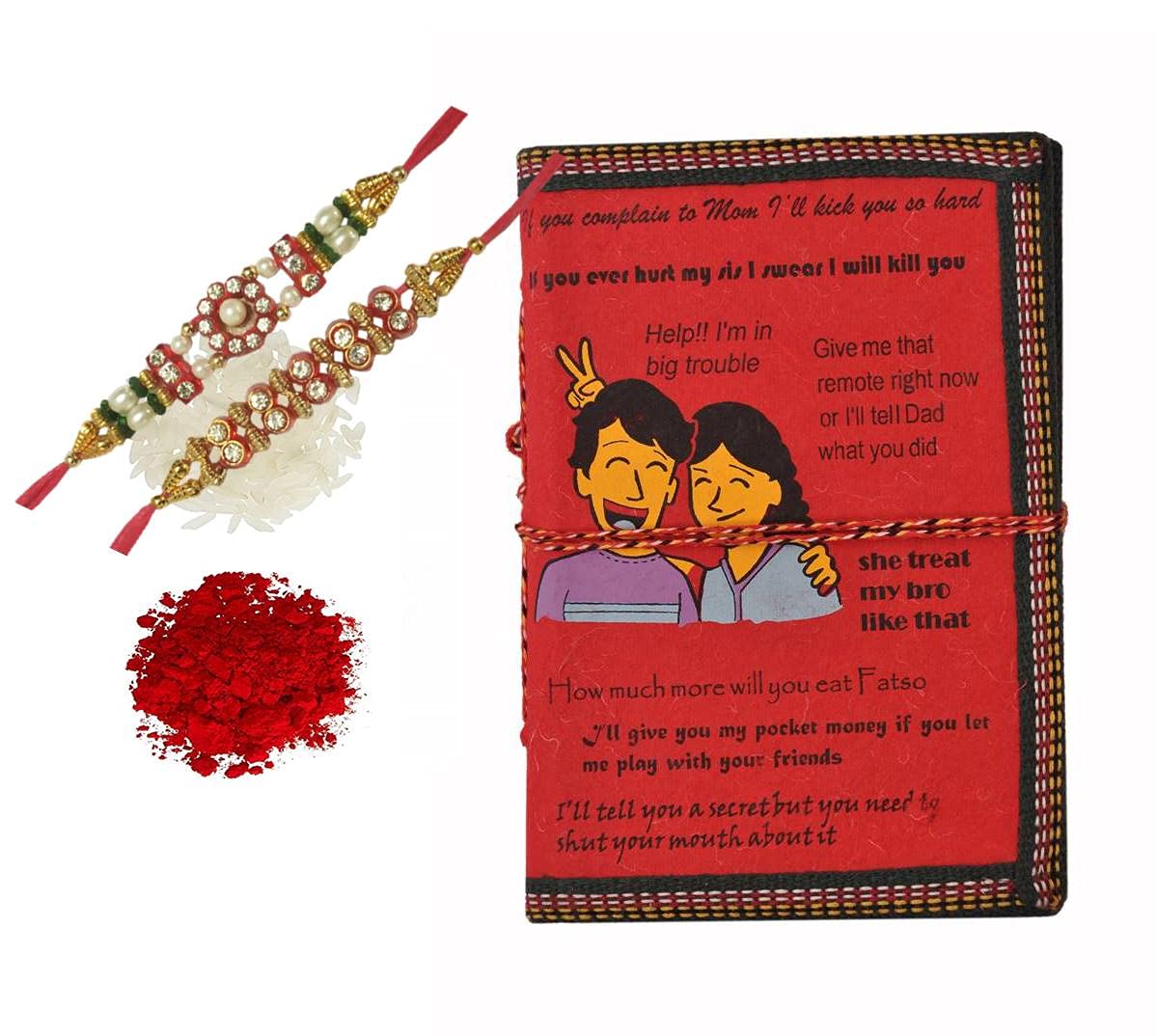Rakhi pour Brother : le kit complet avec carnet pour ne plus manquer le Raksha Bandhan