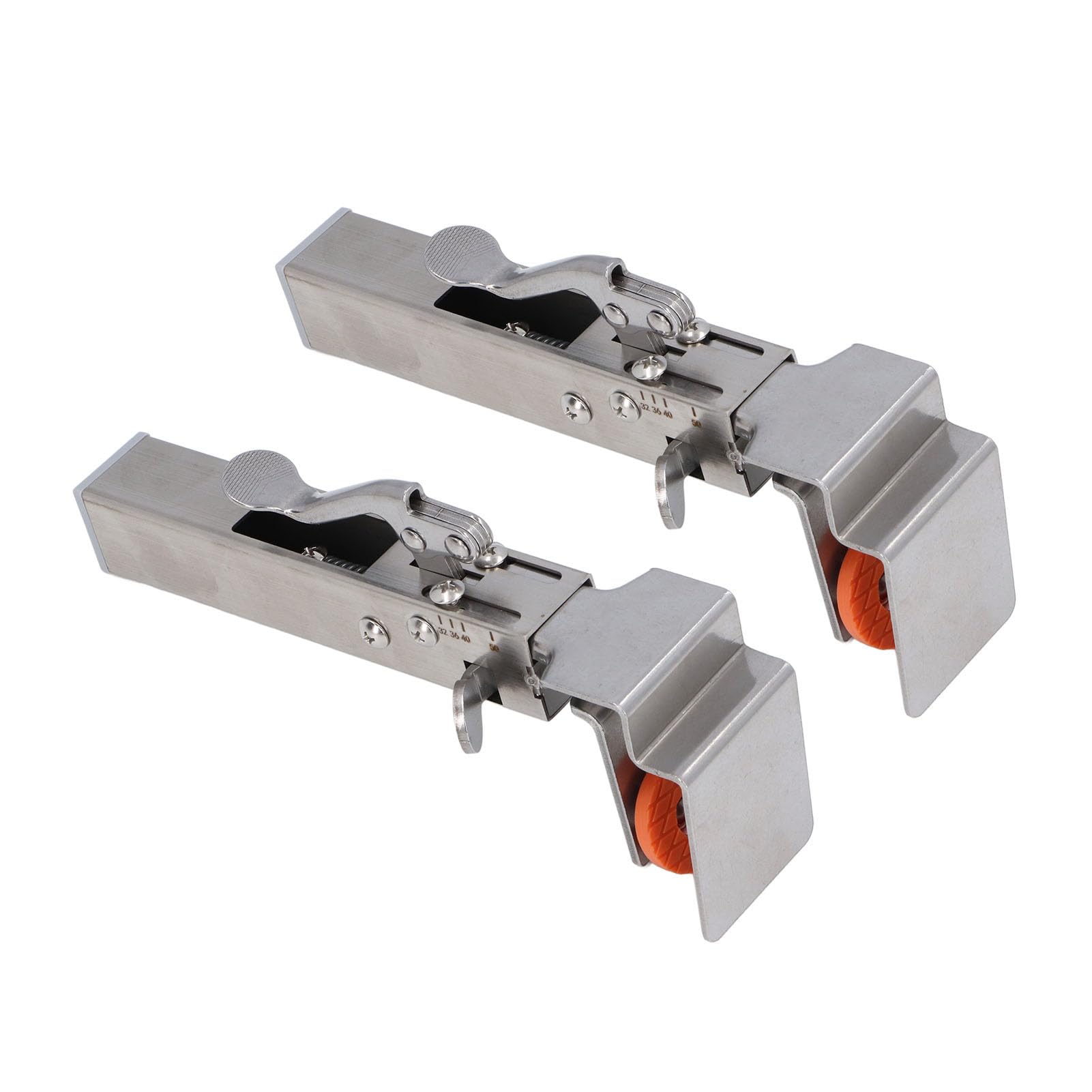 Morsetto di Fissaggio per Cassetti Regolabile, Larghezza Regolabile 21 a 50 Mm, Clip per Cassetti in Acciaio Inossidabile per Installazione di Mobili, Morsetti per