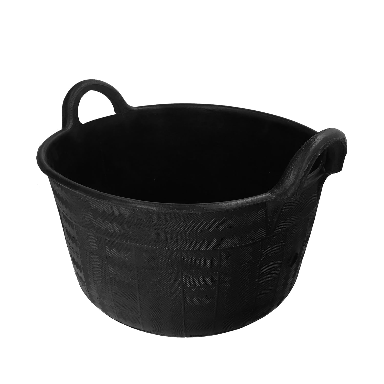 Porte en Caoutchouc pour charbonnière 30 litres avec poignées Base et latérales renforcées. Épaisseur 1 cm. Porte de Chantier, Seau en Caoutchouc