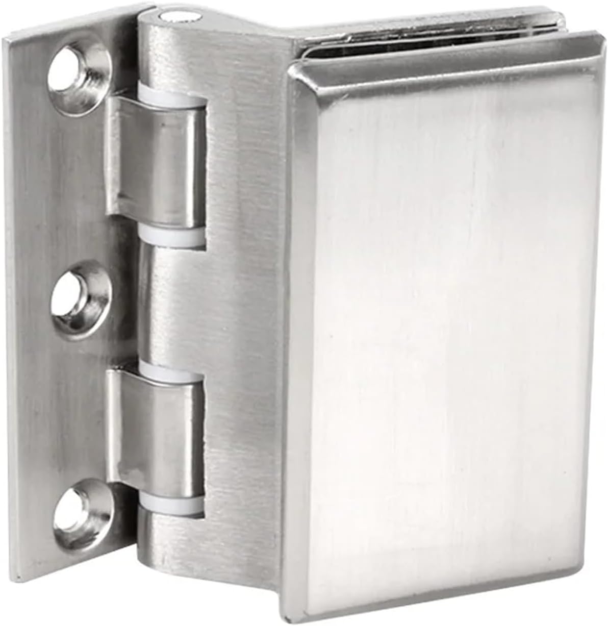 Glass Door Hinge Cupboard Showcase Cabinet Clamp Shower Doors Replacement Parts Sliding Two Piece 2Pcs