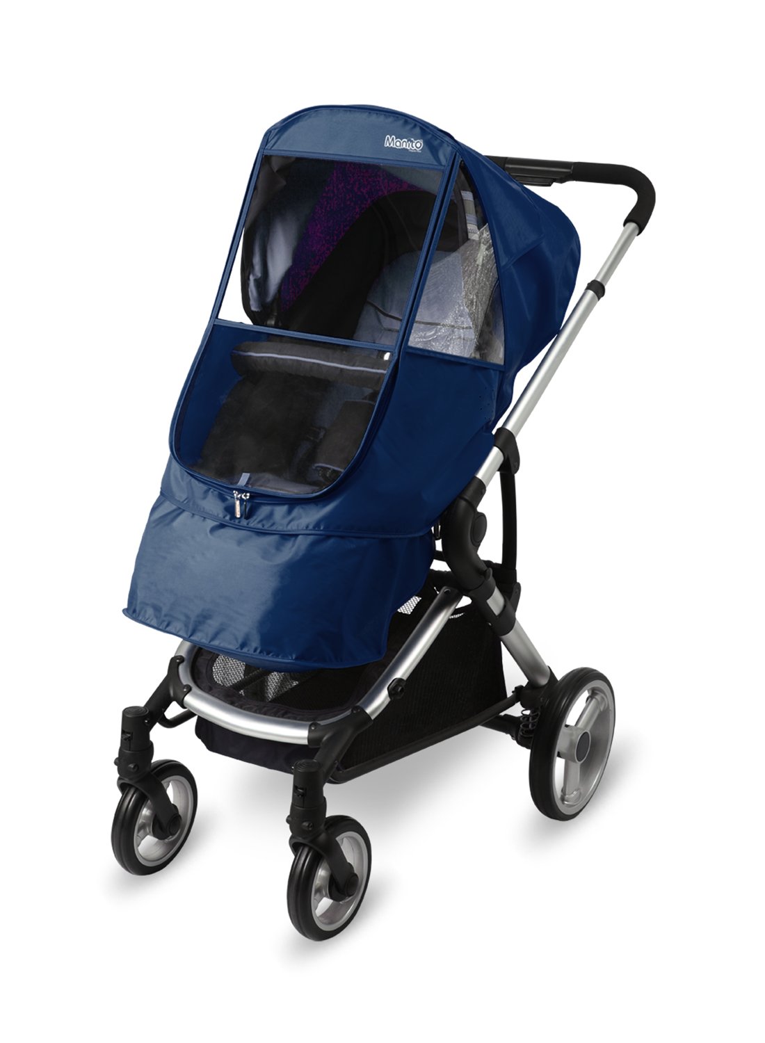 Manito Elegance Beta Stroller Weather Shield/Rain Cover – Navy Manito Elegance Beta Stroller Weather Shield/Rain Cover – Navy