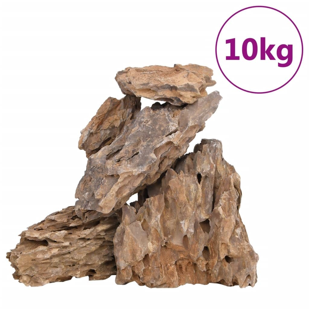 Drachensteine 10 kg Mehrfarbig 10-30 cm für Tank, Mikro-Landschaftsbau, Gartenlandschaften LH703551