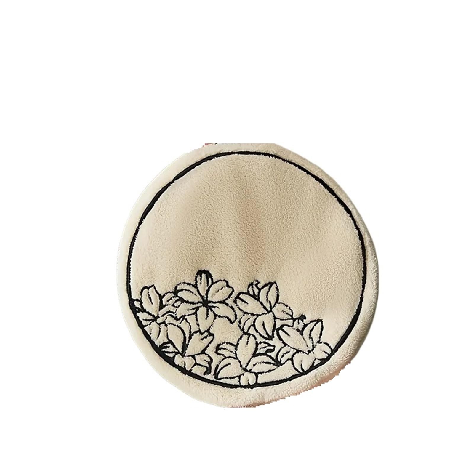 FGUJSUR Hand Towels 1pc Hand Towel Kitchen Bathroom Lantern-shaped Soft Absorbent Wall Hanging Handkerchief Round(Color2)