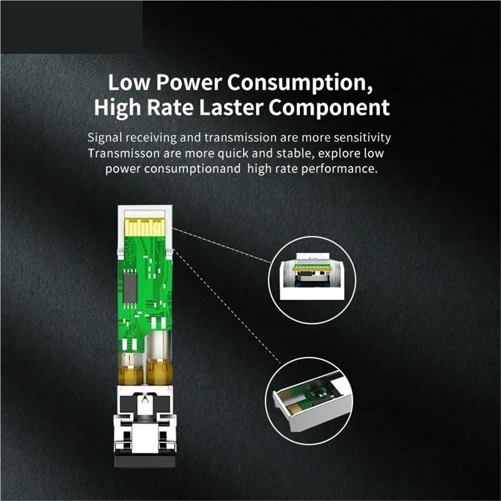 Module de fibre optique 10G SFP+ 20 km LC monomode recto