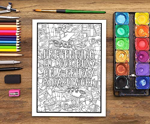Government Life: A Snarky Coloring Book for Adults image 5