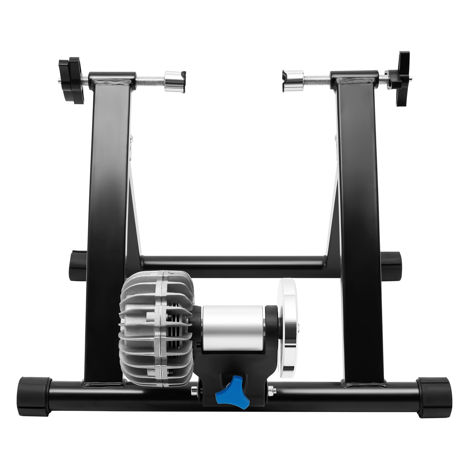 Rullo da allenamento con freno magnetico per bici da corsa, MTB, rullo da bici per ciclismo, esercizio, supporto per bici da allenamento fisso con leva di sgancio rapido, 55x48x40 cm, per