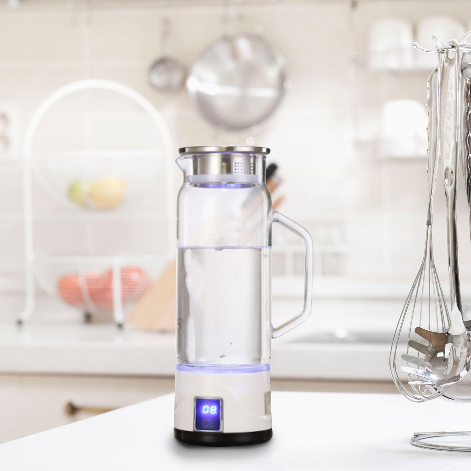 Amazon｜水素水ボトル1000ml｜電気分解式（イーグルくちばしデザイン