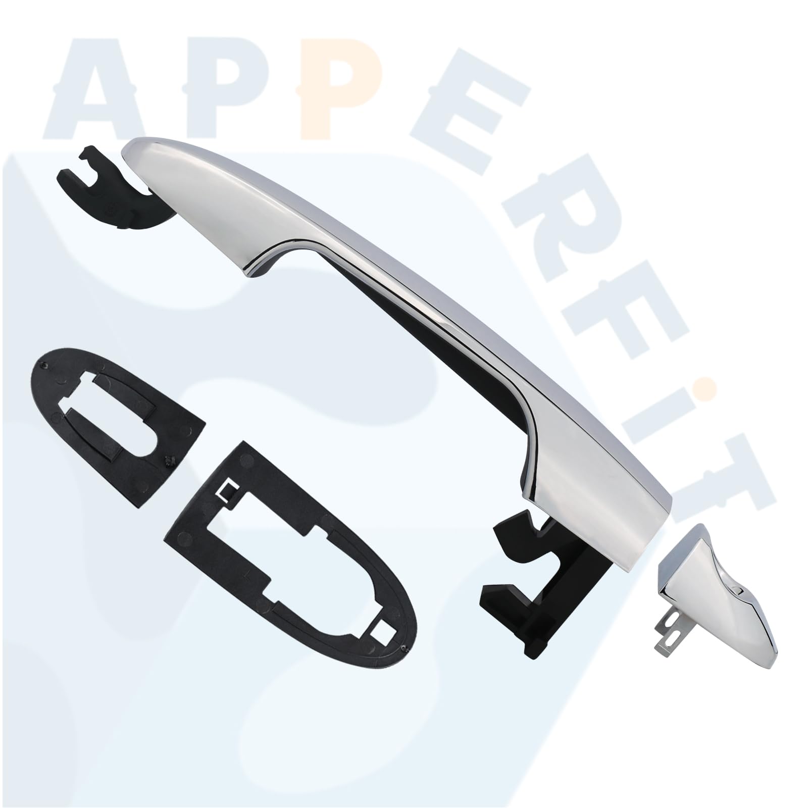 Amazon.com: APPERFiT Fiat 500L Exterior Door Handle with Key Hole
