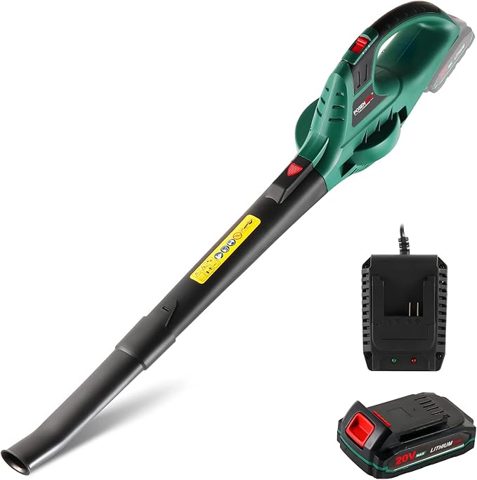POSENPRO 20V cordless leaf blower battery and charger