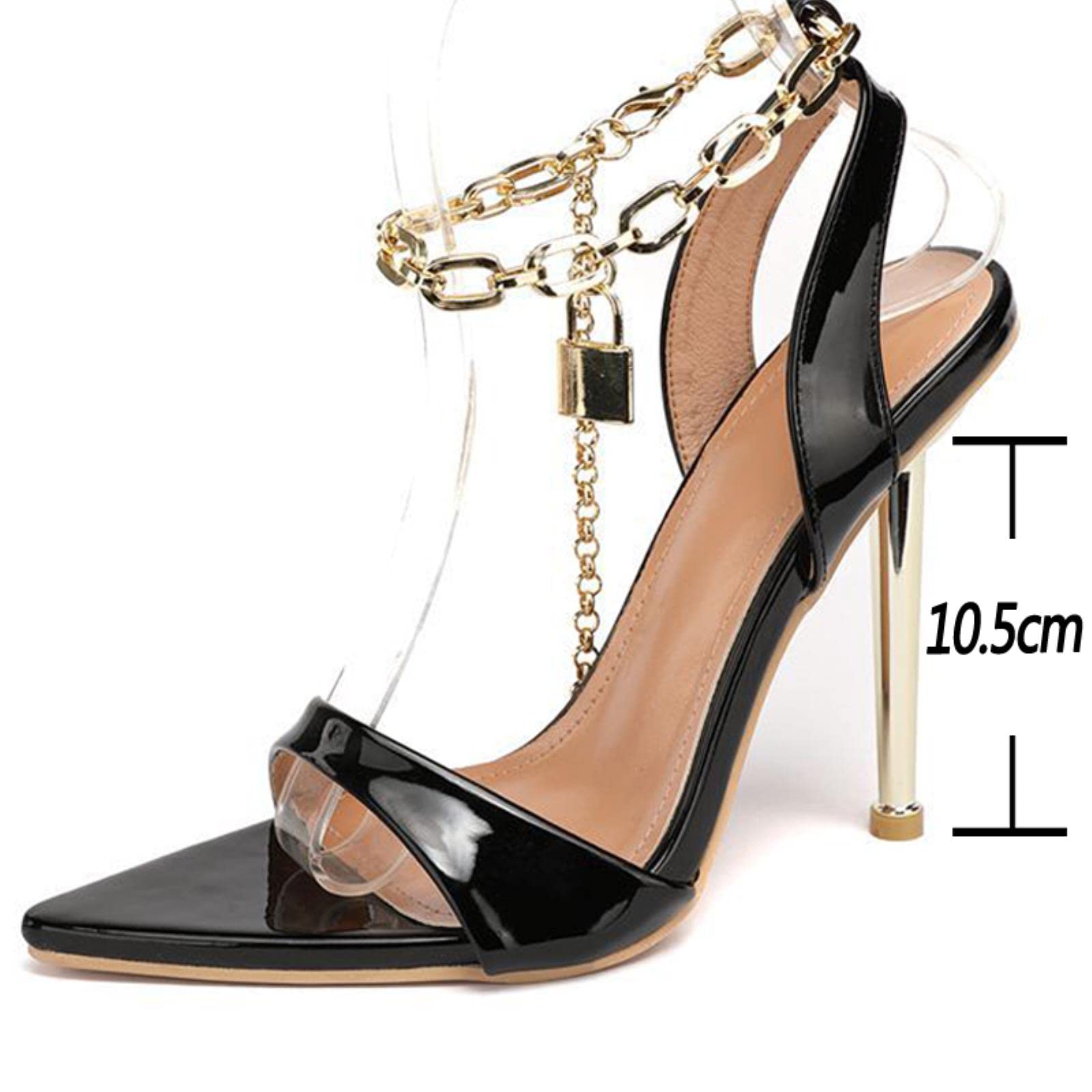 Hanfike Sandalen voor Bruiloft Vrouwen Cross Strap Lage Hak Avond Formele Schoenen JY111, koningsblauw, 37 EU