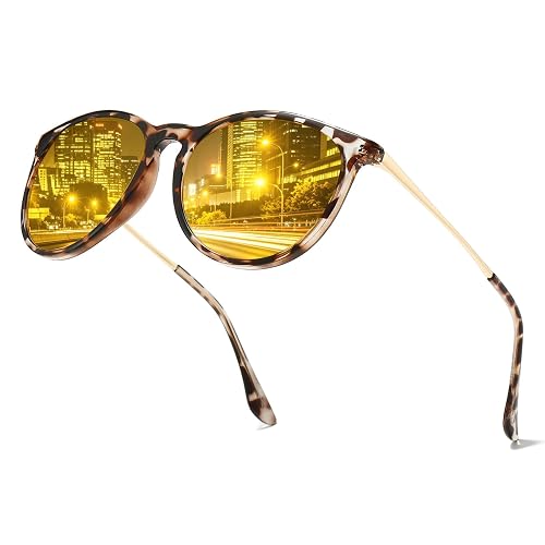 FIMILU Polarized Night Driving Glasses for Women