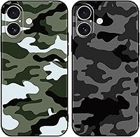 Vista 89 de Paquete de 2 Fundas Lindas y Geniales de Estrellas Negras para iPhone 7/8 / SE 2020 / SE 2022 de 4.7 Pulgadas, Funda Estética, Antiarañazos