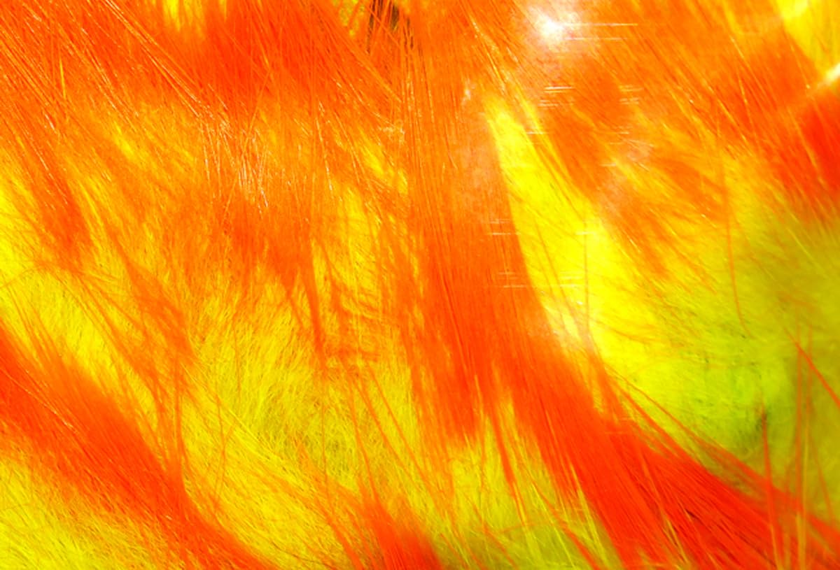 Hareline Crosscut Two Toned 1/8" Rabbit Strips