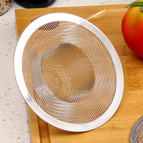 Kingrol 50 Pack Stainless Steel Sink Strainer, 2-3/4 Inch Slop Basket Filter Trap For Kitchen, Bathroom, Balcony, Floor Drain (2-3/4 Inch) #TOP5