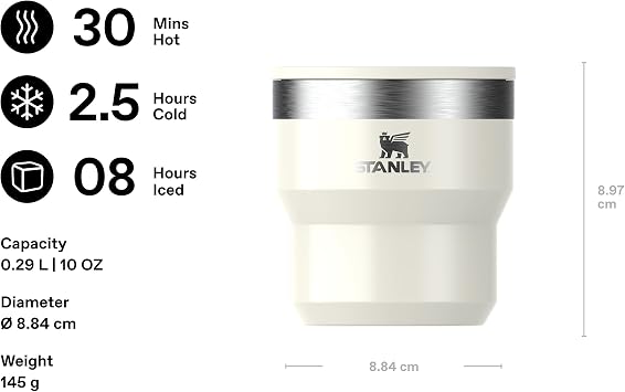 STANLEY 1913 Stay-Hot Stacking Cup 0.29L - Cream