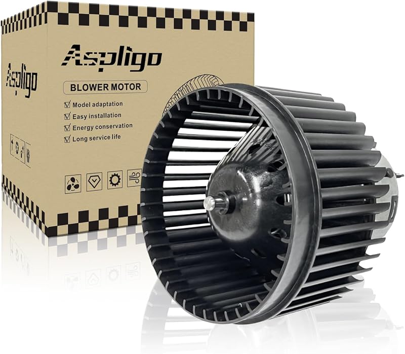 Motor do ventilador do ar-condicionado e aquecedor Aspligo 700242 para Chevy Cobalt, HHR e Pontiac G5 – 1 unidade