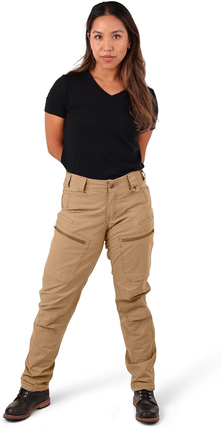 Dovetail Workwear Provisions Cargo Pants for Women, 14 Pockets, High-Rise