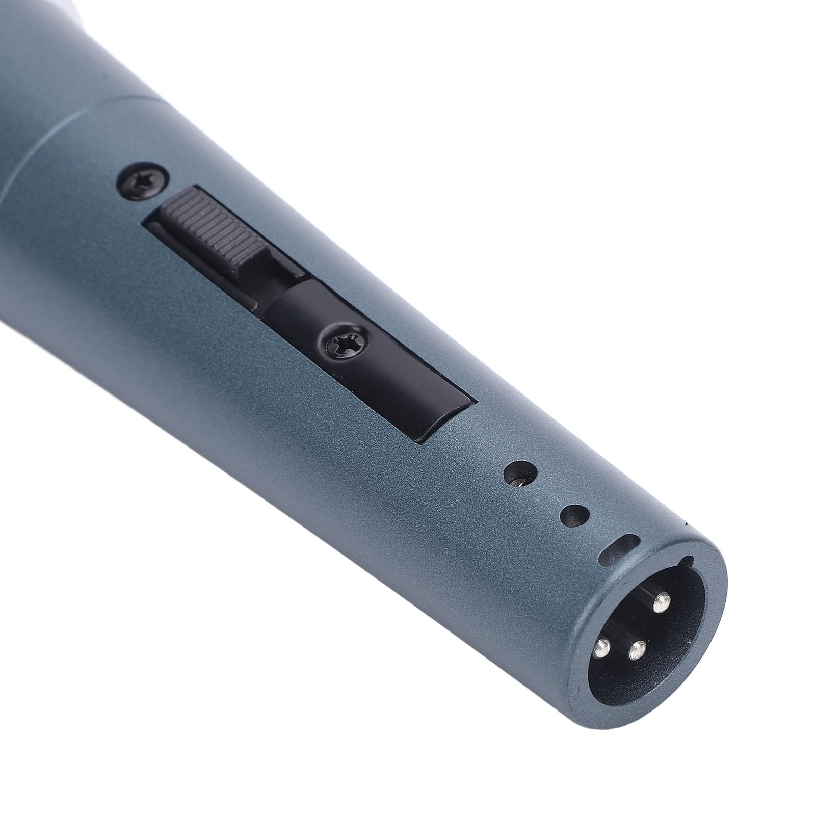 Cocoarm Microfono Dinamico, Set di Microfoni a Bobina Mobile Palmare Cardioide Cablato, 600 Ohm da 50 a 18 KHz, Design Ammortizzante, per Cantare Registrazione Vocale con Mixer Altoparlanti (Ciana)