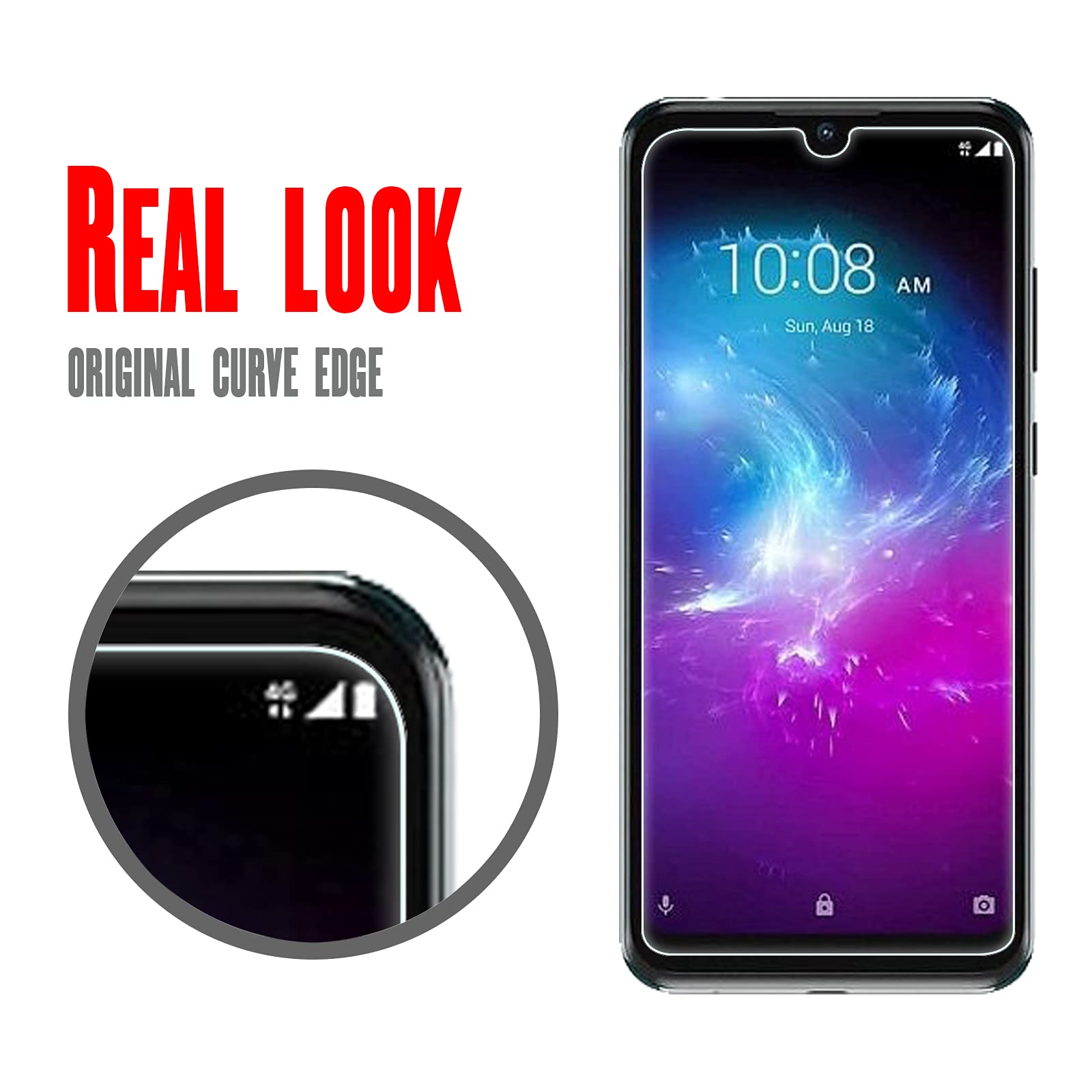 2 Films De Protection D'Écran Mat Pour ZTE Blade A51 Lite - Antireflet