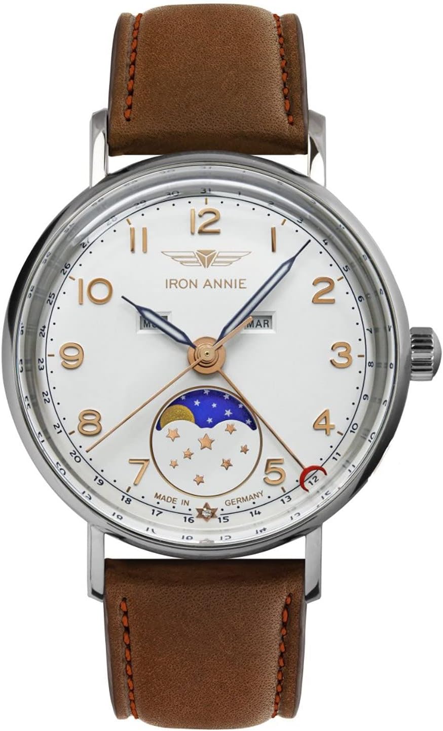 Iron Annie Ladies' Watch Amazonas Moon Phase 5977-1