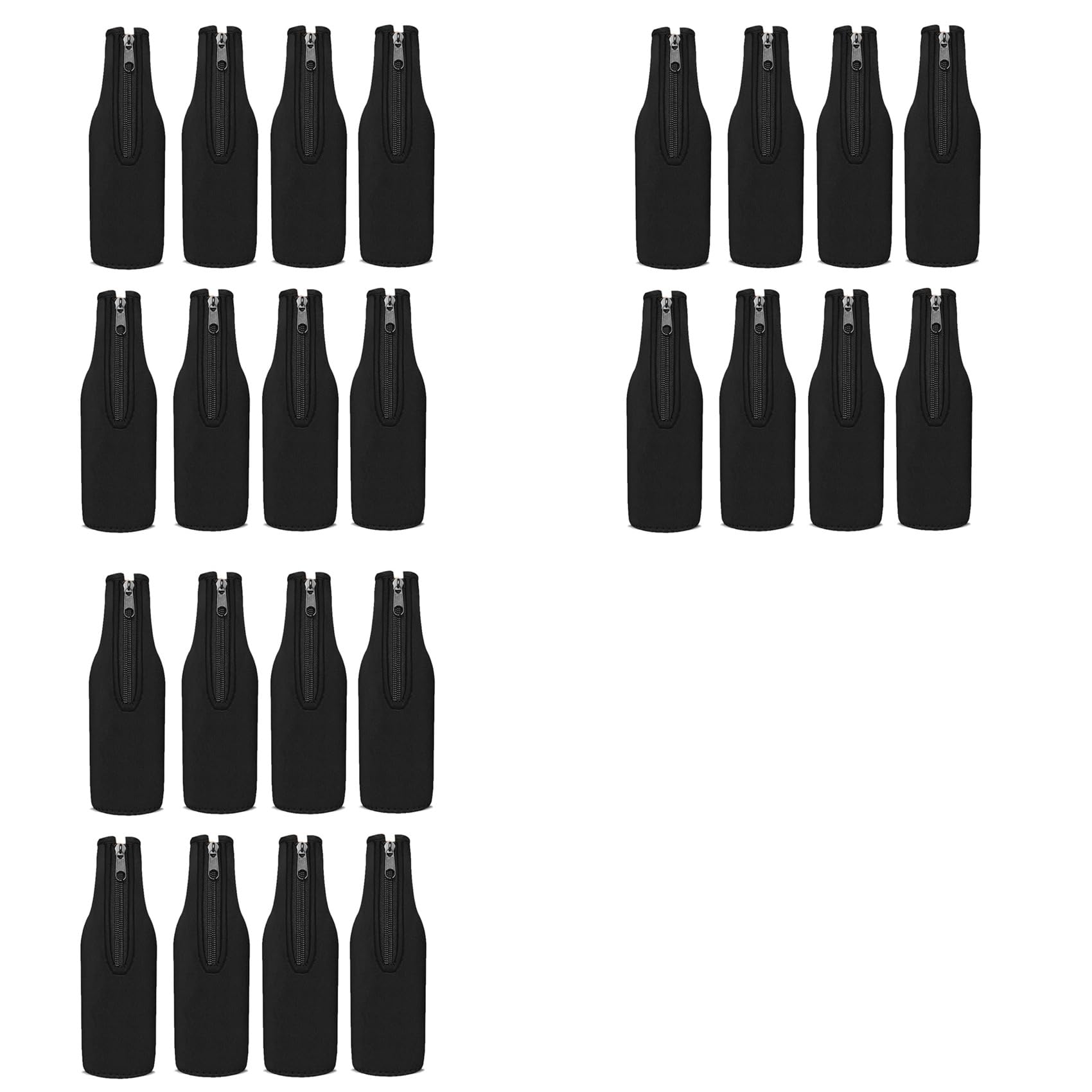 Fundas para enfriar de cerveza de neopreno grueso pack de 24 botellas de 12 oz 1