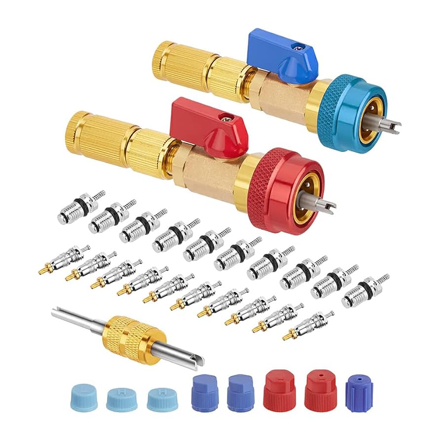 Amazon | WISSPKYO バルブコアリムーバー 耐摩耗性高低圧バルブ