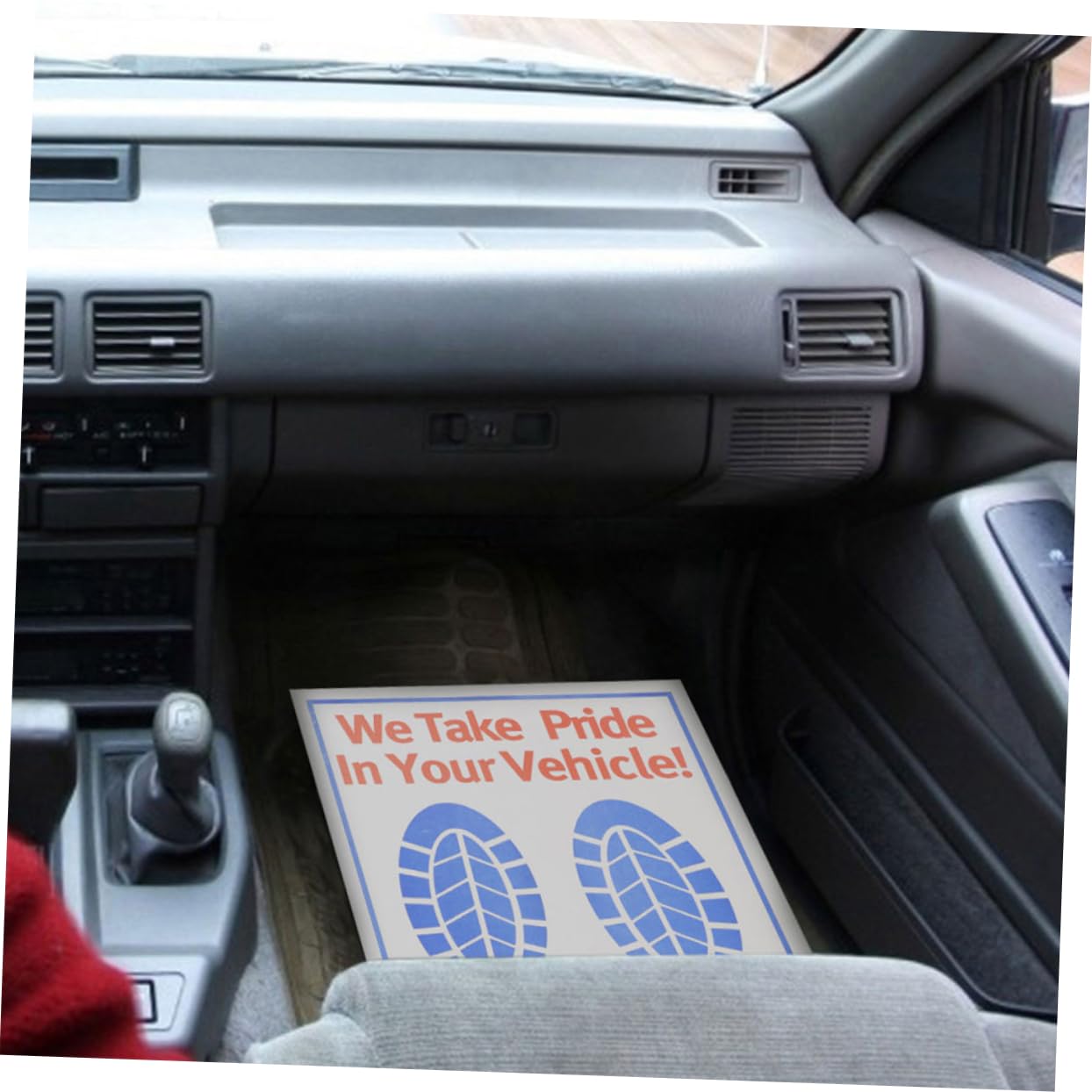 Cabilock Lot de 60 Tapis de Sol Jetables pour Voiture en Papier Kraft Blanc, Protection du Tapis de Véhicule pour Entretien et Service