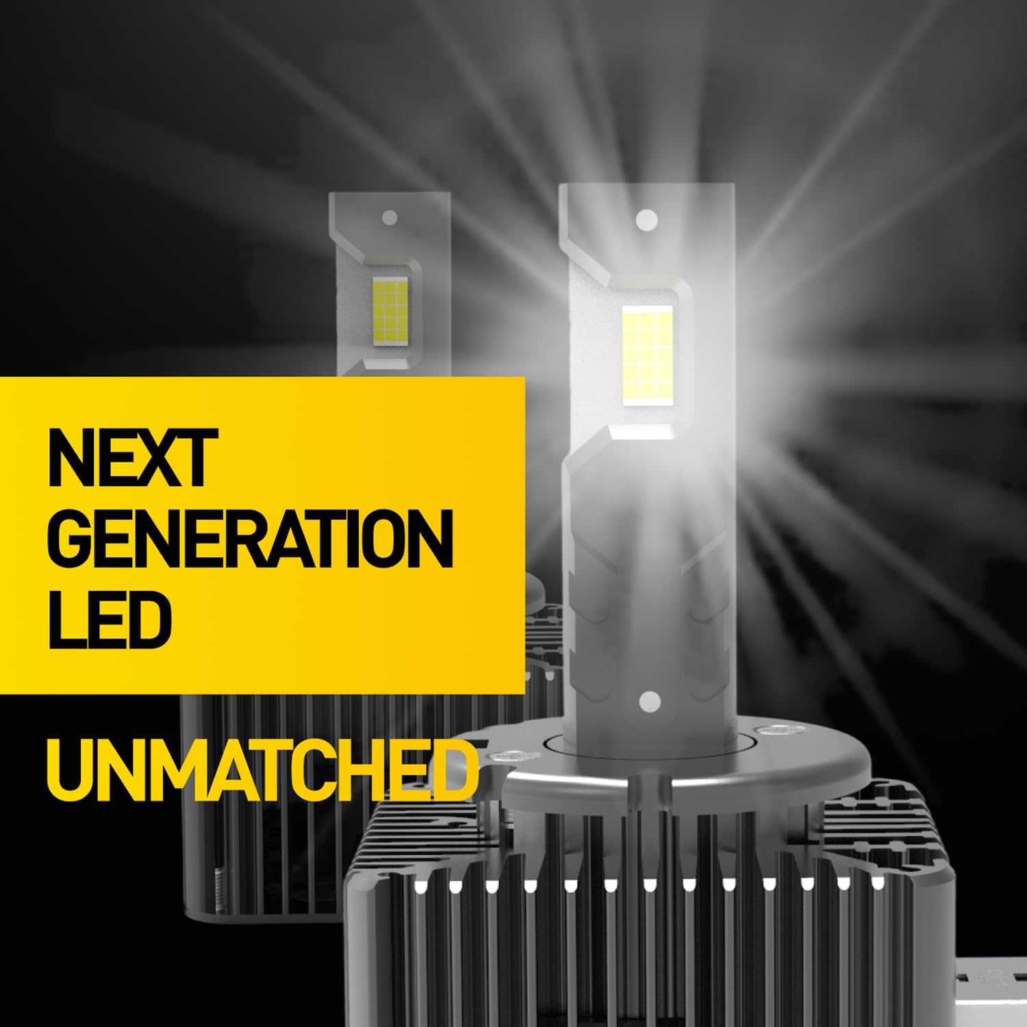 DAMA D3S 6000K LED Bulbs Direct Fit for 66340 42403 42302 OEM HID Xenon Headlight Bulbs, NEO VISION Plug and Play 12V 35W PK32d-5 21036NV / Pack of 2