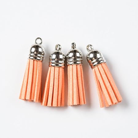 Amazon ミニタッセル シルバーキャップ 橙色 オレンジ 4個 ピアス イヤリング パーツ ハンドメイド 材料 アクセサリーパーツ 通販 Amazon ミニタッセル シルバーキャップ 橙色 オレンジ 4個 ピアス イヤリング パーツ ハンドメイド 材料 アクセサリーパーツ 通販