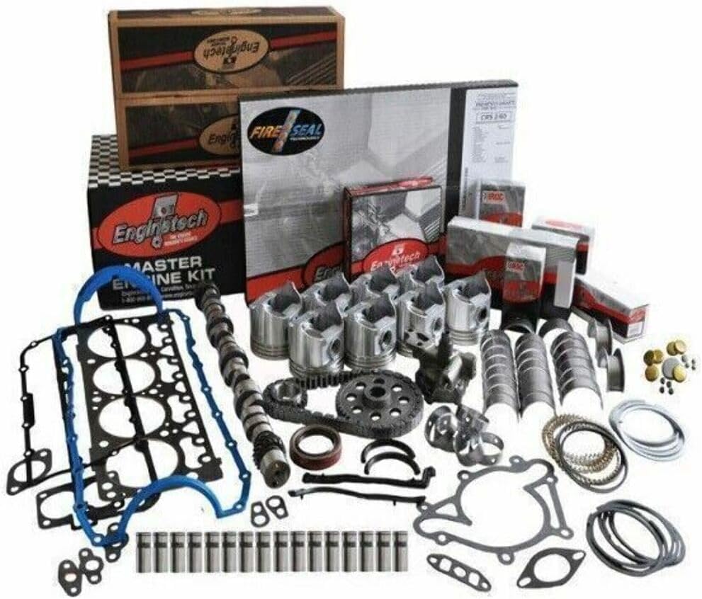 Master Engine Rebuild Kit FITS: 1967-1985 Chevrolet SBC GM 350 5.7L OHV V8 (Truck & Car)