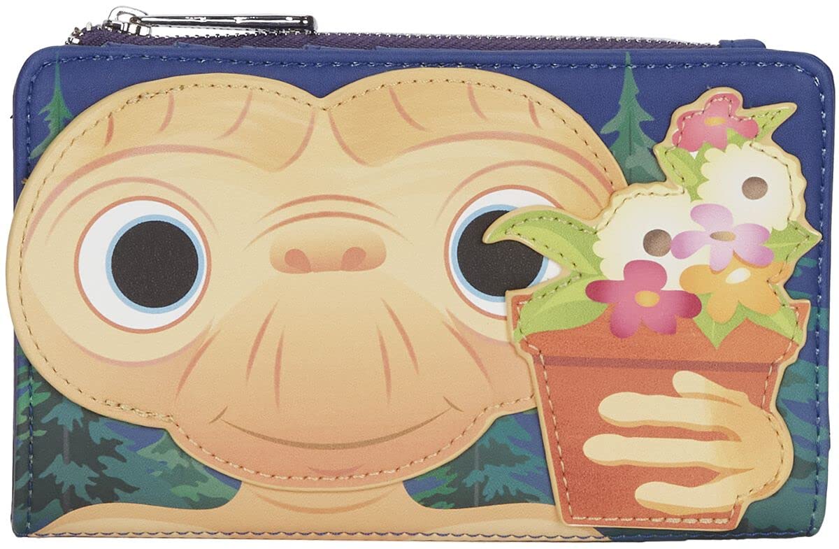 LoungeflyET Flowers Pot Flap Wallet