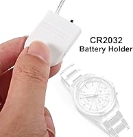 Vista 7 de Alinan Soporte de batería con botón, soporte de batería de celda de moneda con interruptor CR2032 1 X 3V Soporte de batería de cajas