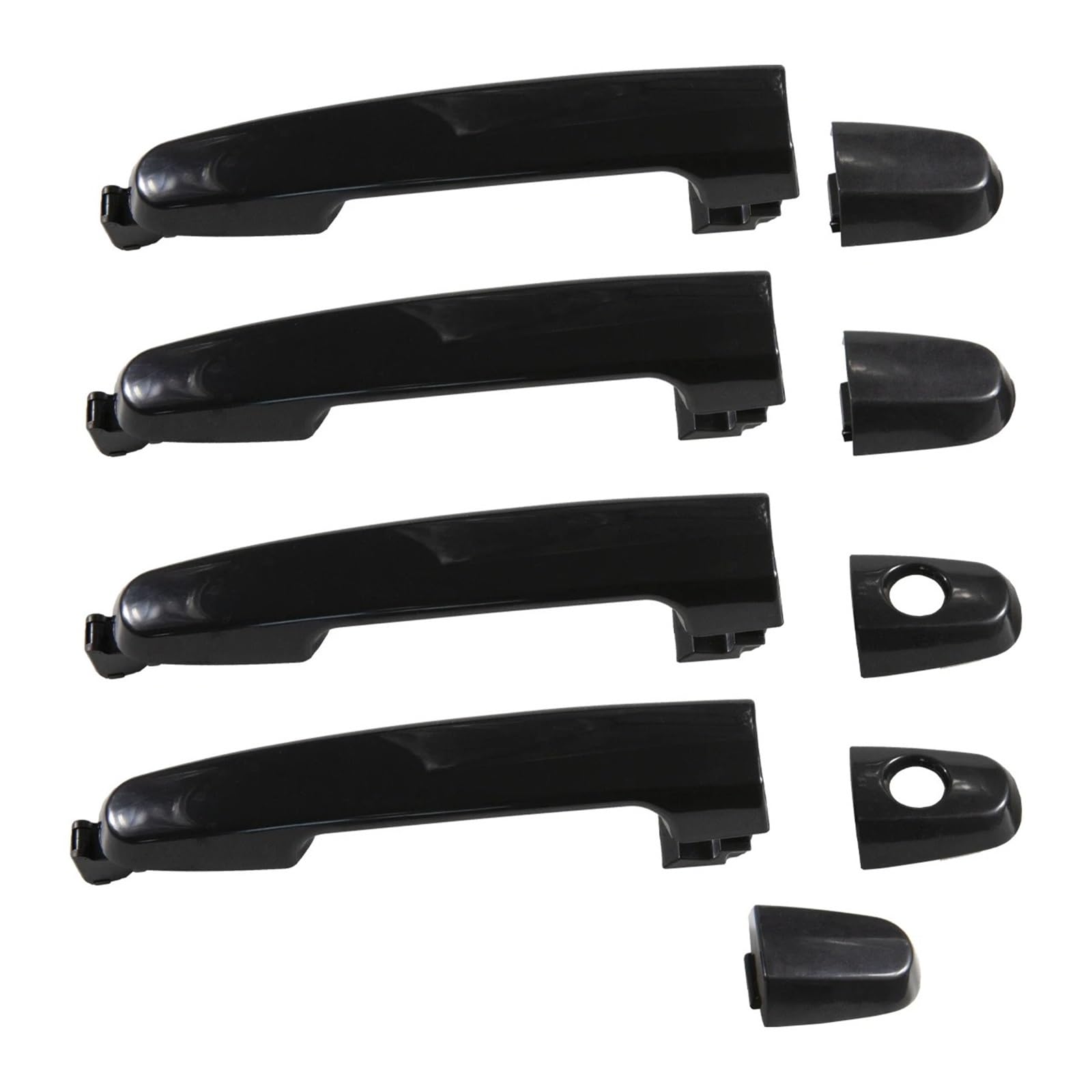 Ropaix One Color Side Exterior Door Handle For Toyota For Camry 2002-2006 For Corolla For Rav4 For Matrix 1Set Exterior Outside Door Handle Left Right