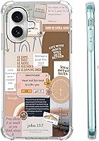 Vista 48 de Cubierta de Teléfono con Versículos de la Biblia y Citas Cristianas de Jesús en Collage, Funda Protectora Suave de TPU de Moda para iPhone 16 Pro, #1