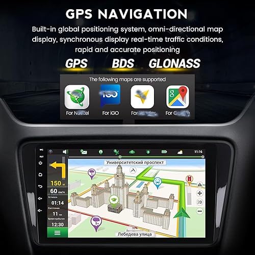 Miniatura 4 de Radio estéreo 5GWiFi para Benz Smart 453 Fortwo 2015-2020 - Biorunn Carplay inalámbrico de 8 núcleos Android Auto GPS Navi - 2GB+32GB 9 pulgadas