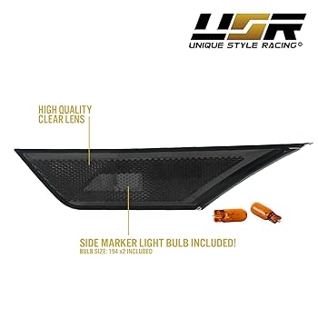 フロントバンパーパーツ スモークレンズ フロントバンパーパーツ スモークレンズ ZX-6R ZX-10R D型